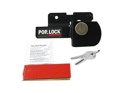 Manual Tailgate Lock; Black (97-03 F-150 w/o Factory Lock)