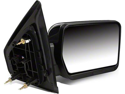Manual Towing Mirror; Chrome; Passenger Side (04-14 F-150)
