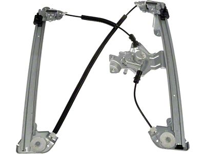 Manual Window Regulator Only; Front Driver Side (05-08 F-150 Regular Cab, SuperCrew)