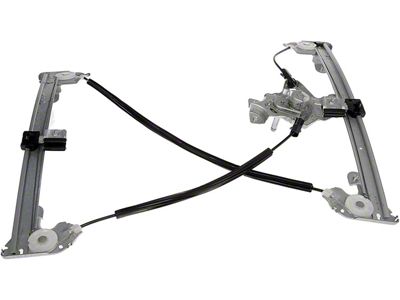 Manual Window Regulator Only; Front Driver Side (04-08 F-150 SuperCab)