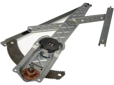 Manual Window Regulator Only; Front Driver Side (97-98 F-150)