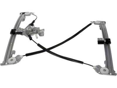 Manual Window Regulator Only; Front Passenger Side (04-08 F-150 SuperCab)