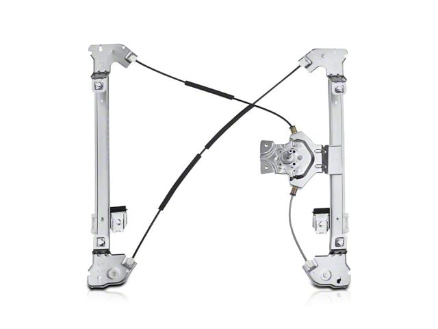 Manual Window Regulator without Motor; Front Driver Side (04-08 F-150 SuperCab)