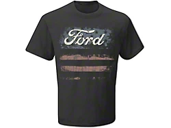 Men's Ford American Faded Flag; XL 