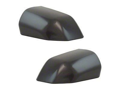 Mirror Caps; Paint to Match Black (15-17 F-150)