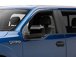 Mirror Covers; Black (15-20 F-150 w/o Towing Mirrors)