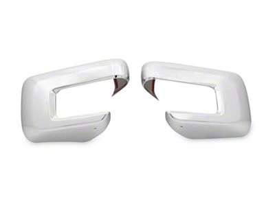 Mirror Covers; Chrome (21-25 F-150 w/o Towing Mirrors)