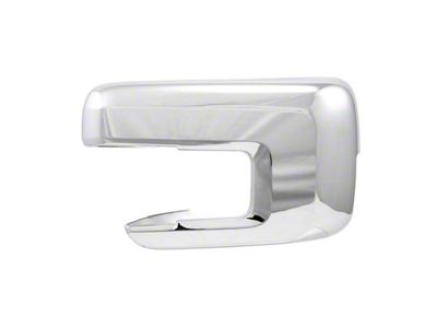 Mirror Covers with Turn Signal Cutout; Chrome (21-25 F-150 w/o Towing Mirrors)