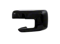 Mirror Covers with Turn Signal Cutout; Gloss Black (21-25 F-150 w/o Towing Mirrors)