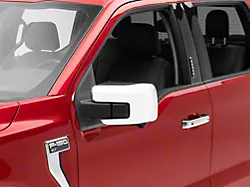 Mirror Covers with Turn Signal Openings; Chrome (21-24 F-150)
