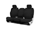 ModaCustom Wetsuit Front Seat Covers; Black (11-14 F-150 SuperCab & SuperCrew w/ Bench Seat)