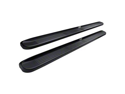Molded Running Boards without Mounting Kit; Black (97-03 F-150 SuperCab)