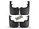Mud Flap Splash Guards; Front and Rear (15-20 F-150 w/o OE Fender Flares)