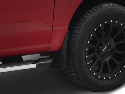 Mud Flap Splash Guards; Front and Rear (21-24 F-150, Excluding Raptor)