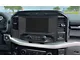Navigation Screen Accent Trim; Domed Carbon Fiber (21-24 F-150 w/ 8-Inch Screen)