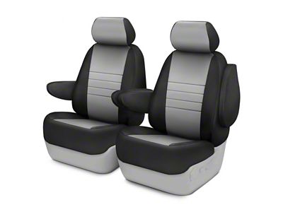 Fia Neo Series Front Seat Covers; Gray (09-14 F-150 w/ Bucket Seats)