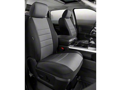 Fia Neo Series Front Seat Covers; Gray (04-08 F-150 w/ Bucket Seats)