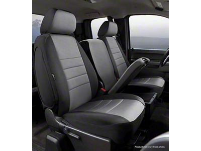 Neo Series Front Seat Covers; Gray (04-08 F-150 w/ Bench Seat)