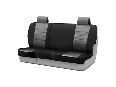 Neo Series Rear Seat Cover; Gray (15-24 F-150 SuperCab)