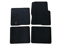 Nylon Carpet Front and Rear Floor Mats; Black (09-14 F-150 SuperCrew)