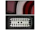 OE Style BLIS Ready LED Tail Light; Chrome Housing; Red Smoked/Clear Lens; Passenger Side (15-17 F-150 w/ Factory LED BLIS Tail Lights)