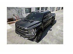OE Style Hood with Vent; Carbon Fiber (21-25 F-150 Raptor)