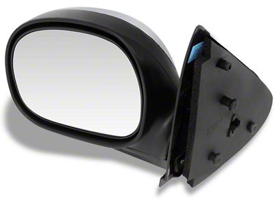 OE Style Manual Side Mirror; Chrome; Driver Side (97-03 F-150)