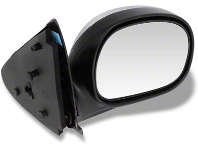 OE Style Manual Side Mirror; Chrome; Passenger Side (97-03 F-150)