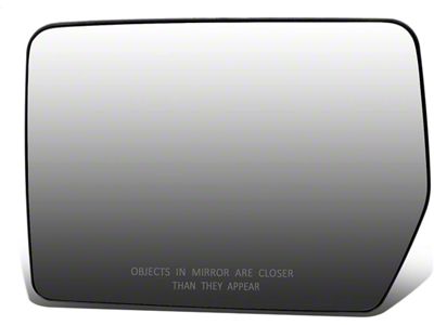OE Style Non-Heated Mirror Glass; Driver Side (04-14 F-150 w/ Manual Non-Towing Mirrors)