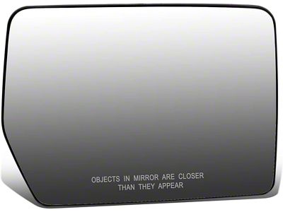 OE Style Non-Heated Mirror Glass; Passenger Side (04-14 F-150 w/ Manual Non-Towing Mirrors)