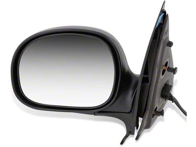 OE Style Powered Side Mirror; Chrome; Driver Side (01-03 F-150)