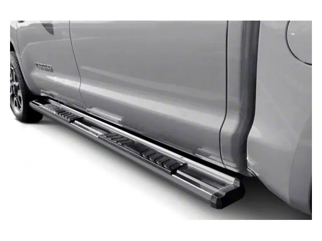 OE Style Running Boards; Polished (15-24 F-150 Regular Cab)