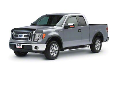 EGR OEM Style Fender Flares; Matte Black (09-14 F-150 Styleside, Excluding Raptor)