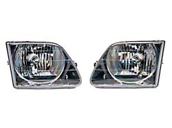 OEM Style Headlights; Chrome Housing; Clear Lens (97-03 F-150)