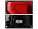 OEM Style Tail Light; Chrome Housing; Red/Clear Lens; Driver Side (18-20 F-150 w/ Factory LED BLIS Tail Lights)