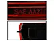 OEM Style Tail Lights; Dark Red Housing; Smoked Lens (15-17 F-150 w/ Factory Halogen Non-BLIS Tail Lights)