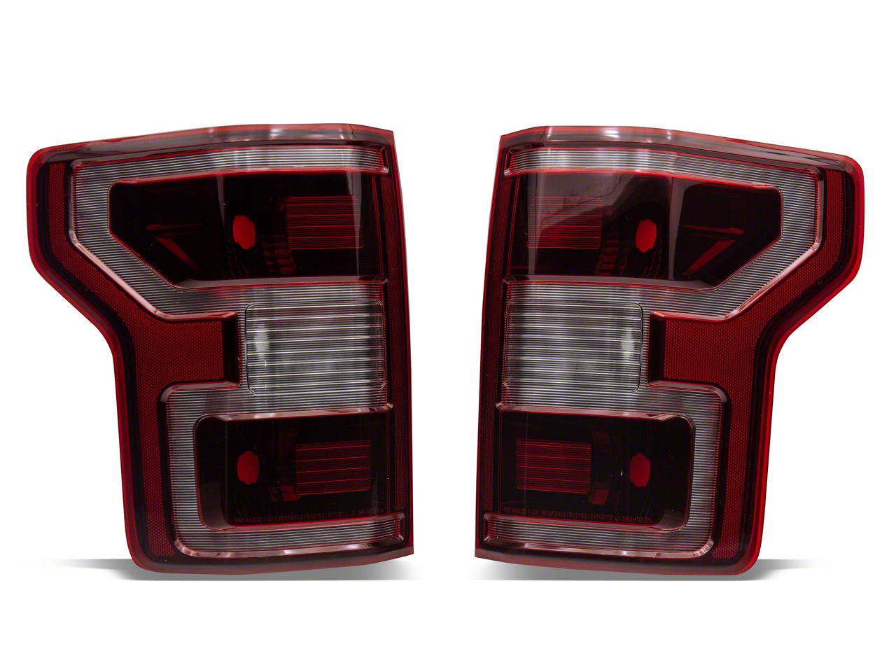 Pair Of Tail Lamp Lens & Housing – Fits Ford F-150 F-250 F-350 LH & RH Sides