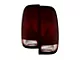 OEM Style Tail Lights; Chrome Housing; Red Smoked Lens (97-03 F-150 Styleside Regular Cab, SuperCab)