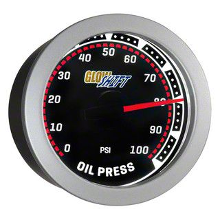 Oil Pressure Gauge; Tinted (Universal; Some Adaptation May Be Required)