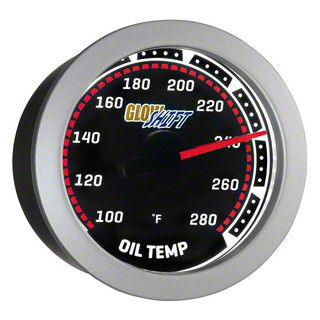 Oil Temperature Gauge; Tinted (Universal; Some Adaptation May Be Required)