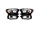 OLED DRL Projector Headlights; Black Housing; Smoked Lens (15-17 F-150 w/ Factory Halogen Headlights)