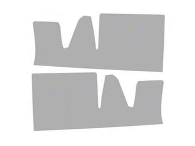 Paint Protection PPF Pre-Cut Kit; Cab Rockers; Gloss (21-25 F-150 Limited)