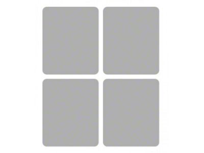 Paint Protection PPF Pre-Cut Kit; Door Handles; Gloss (21-25 F-150 Limited)