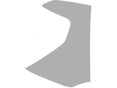 Paint Protection PPF Pre-Cut Kit; Driver Side Fender; Gloss (21-25 F-150 Limited)