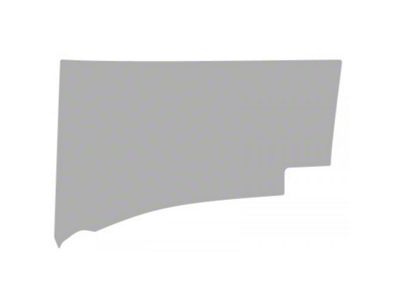 Paint Protection PPF Pre-Cut Kit; Front Driver Side Splash Guard; Gloss (21-25 F-150 Limited)