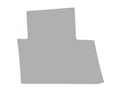 Paint Protection PPF Pre-Cut Kit; Front Passenger Side Bed Rocker; Gloss (21-25 F-150 SuperCrew, Excluding Limited & Raptor)
