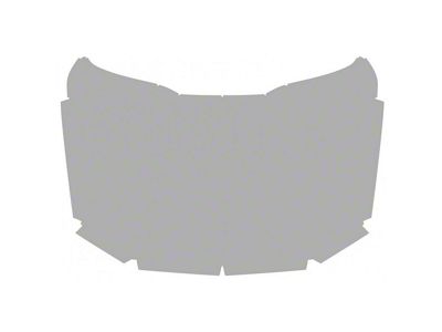 Paint Protection PPF Pre-Cut Kit; Full Hood; Gloss (21-25 F-150 SuperCrew, Excluding Limited & Raptor)