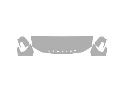 Paint Protection PPF Pre-Cut Kit; Hood/Fenders/Mirrors; Gloss (21-25 F-150 Limited)