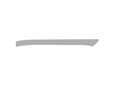 Paint Protection PPF Pre-Cut Kit; Passenger Side A-Pillar; Gloss (21-25 F-150 Limited)