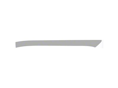 Paint Protection PPF Pre-Cut Kit; Passenger Side Cab Rocker; Gloss (21-25 F-150 SuperCrew, Excluding Limited & Raptor)